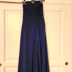 Bill Levkoff, Strapless Naving Cocktail Dress - Size 4